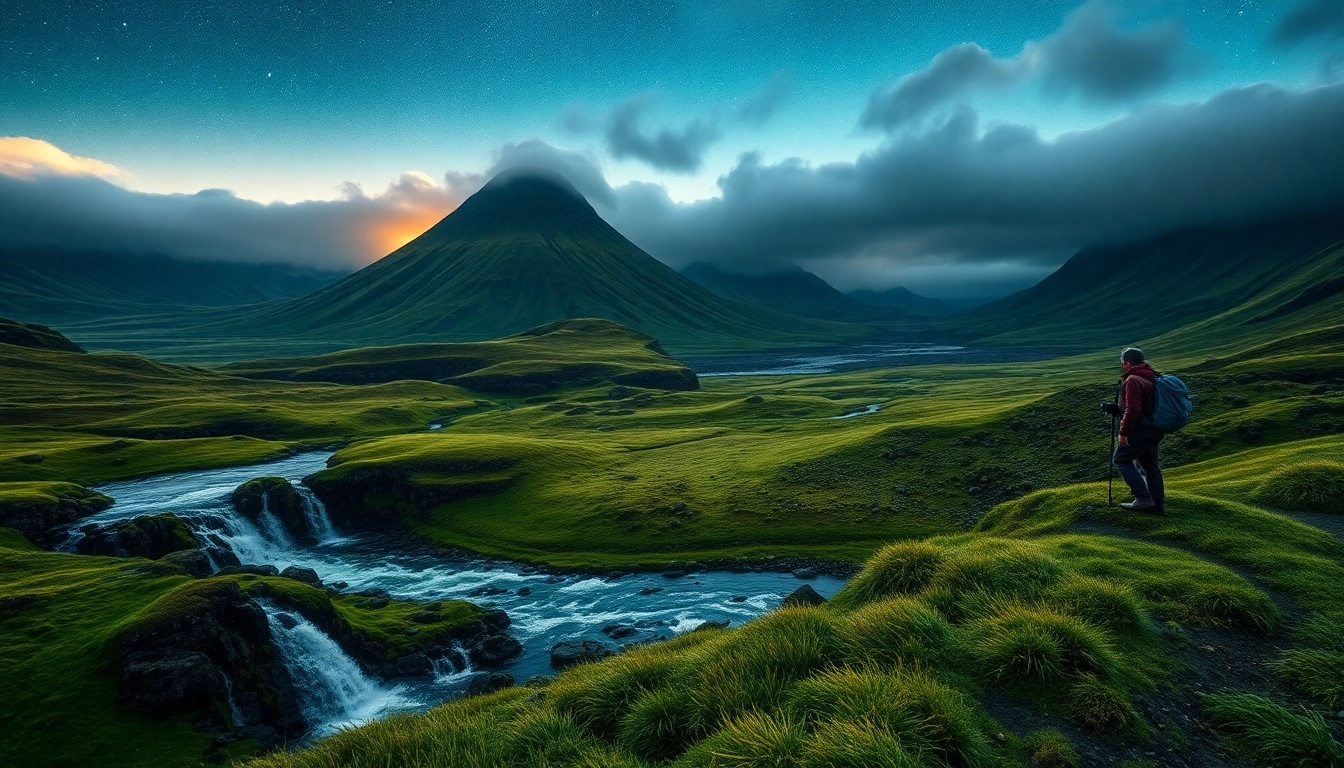 Erleben Sie eine atemberaubende Reise nach Island mit Vulkanen, Wasserfällen und Nordlichtern.