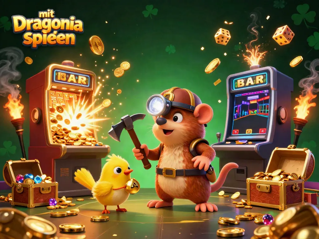 Genießen Sie die aufregenden Spiele mit Dragonia spielen in einer farbenfrohen Casino-Welt voller Gold und Schätze.