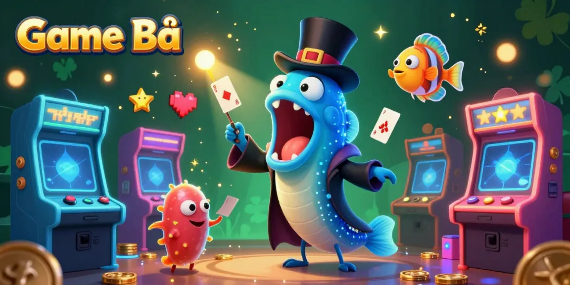 Experience the thrill of Game Bài with enchanting card tricks by a magical ensemble of sea creatures.
