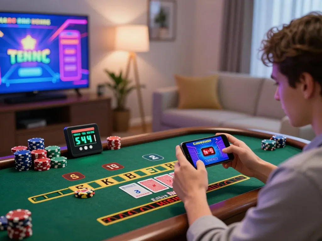 Player enjoys live dealer gaming on smartphone – p789bet enhances casual online gambling experience
