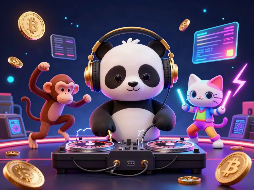 Engage with tx88 casino action through vibrant characters and neon-themed elements.