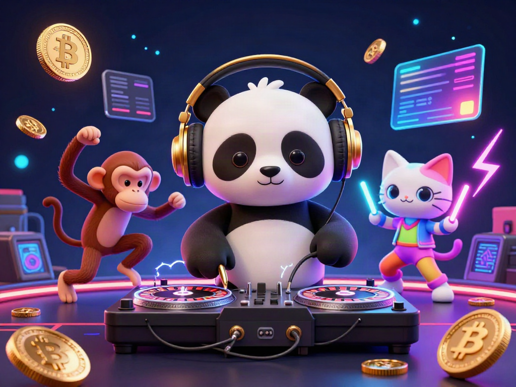 Engage with tx88 casino action through vibrant characters and neon-themed elements.