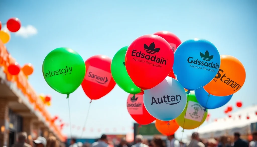 Luftballons mit Logo im Siebdruck – Beeindruckende Werbemittel für Events