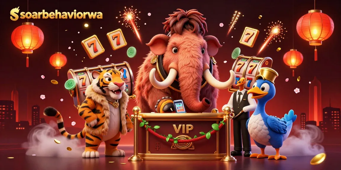 Engage with soarbehaviorwa's thrilling casino atmosphere featuring a vibrant scene with players and games.