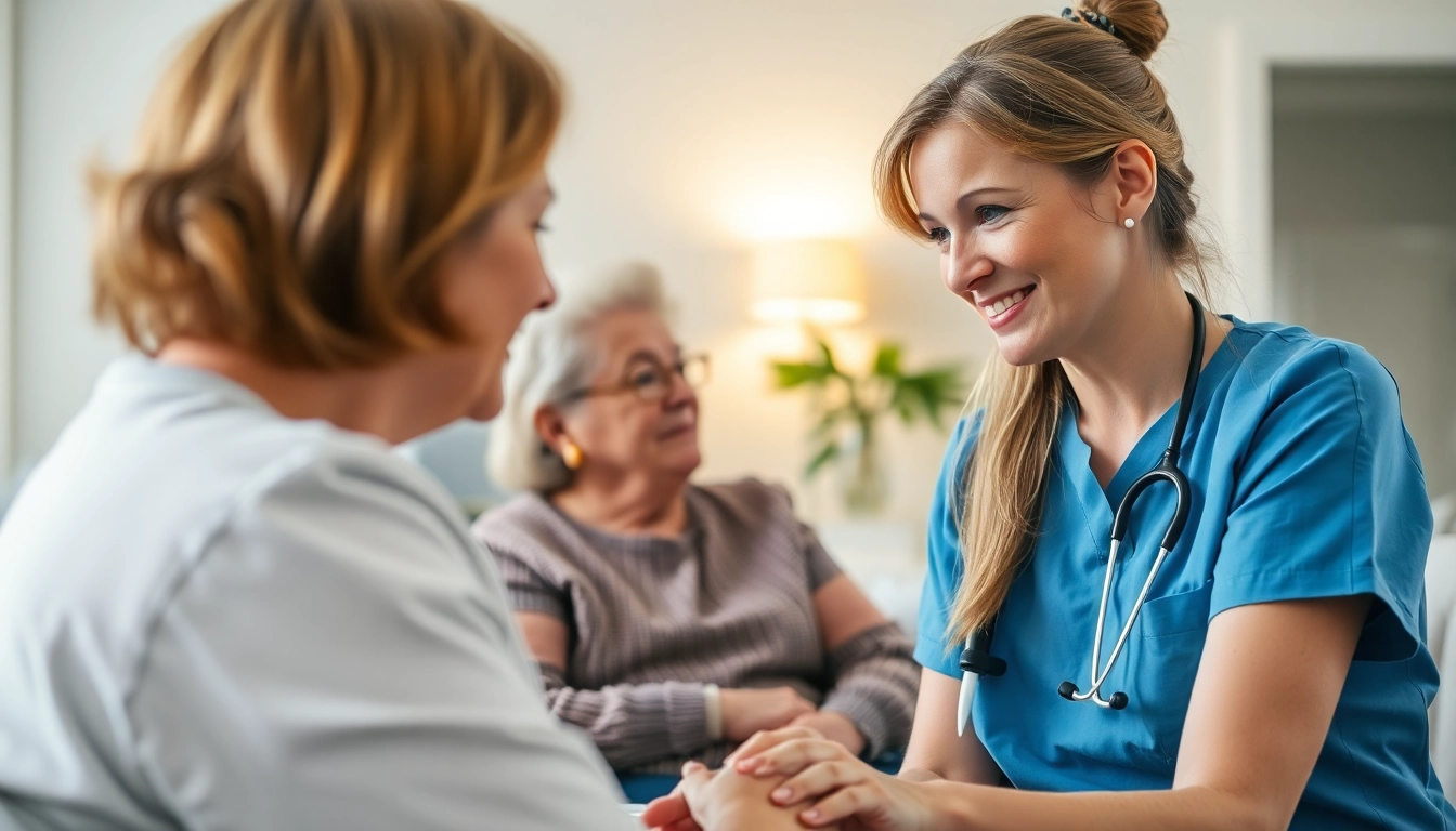 Engaging Pflegefachkraft stelle hameln providing compassionate care in a sunny, modern nursing environment.