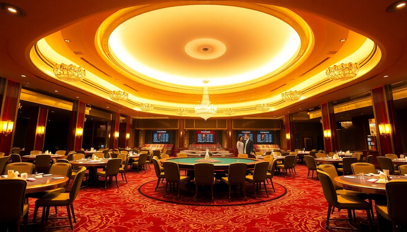 Erlebe die Faszination der casinos online deutschland mit opulenter Gestaltung und einladender Atmosphäre.