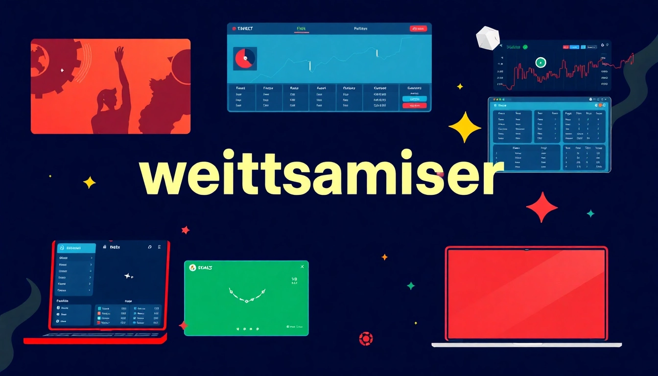 Explore top wettanbieter platforms with user-friendly interfaces showcasing vibrant designs and exciting betting options.