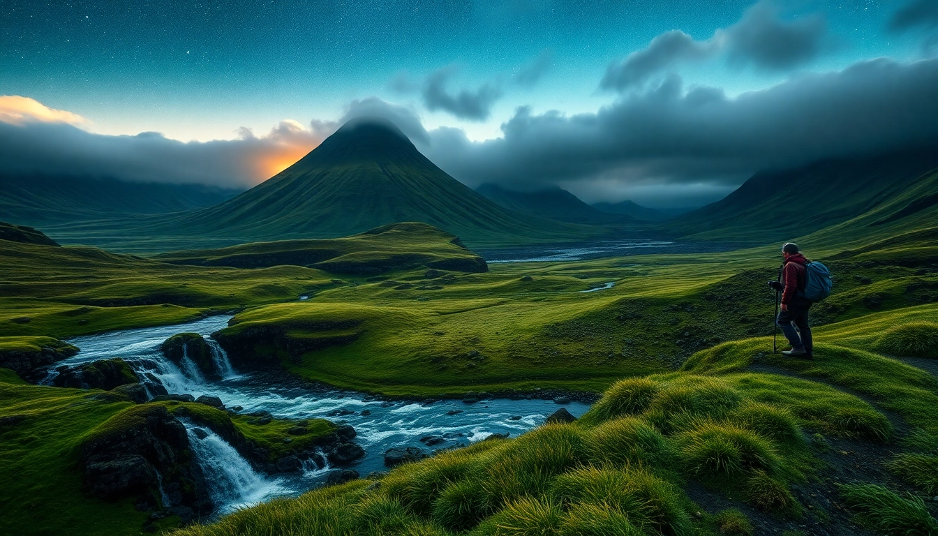 Erleben Sie eine atemberaubende Reise nach Island mit Vulkanen, Wasserfällen und Nordlichtern.