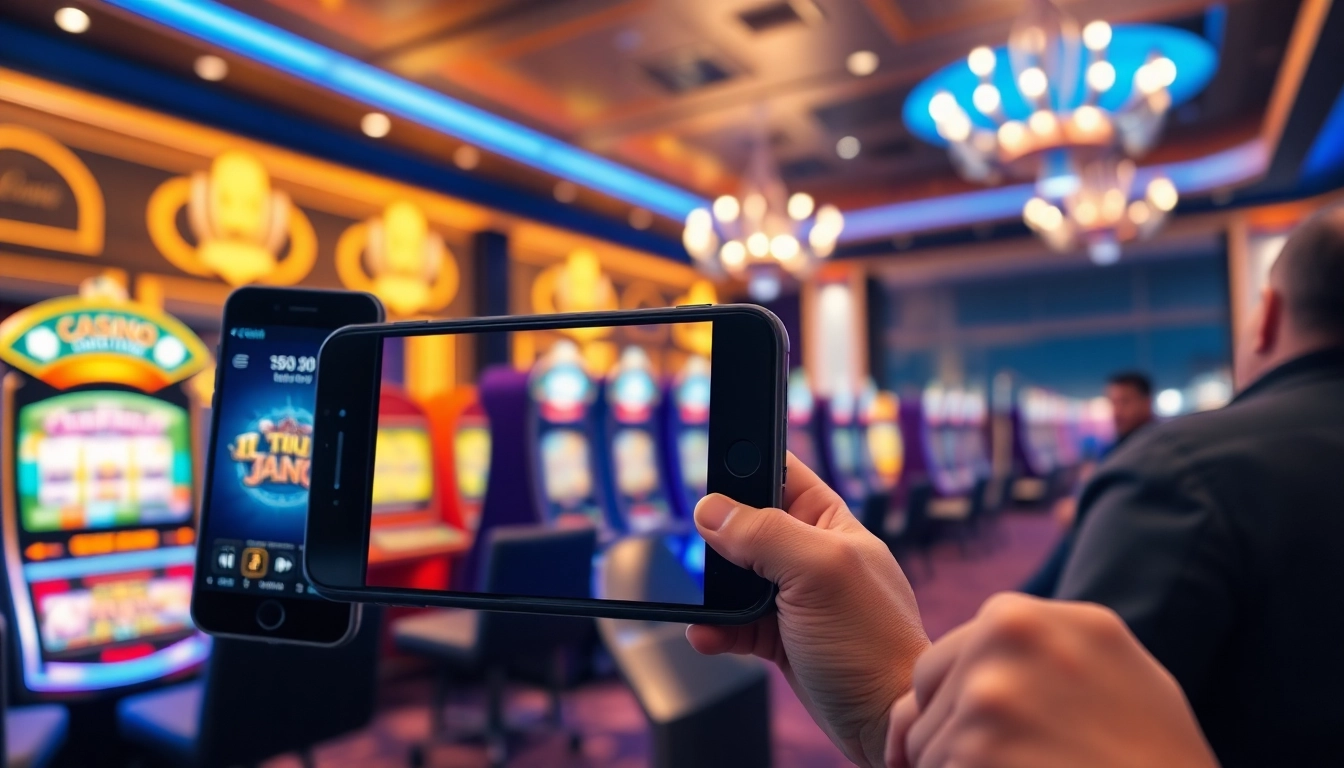 Erlebe das aufregende Gameplay mit der echtgeld casino app, die ein modernes Casino-Feeling auf deinem Smartphone herstellt.