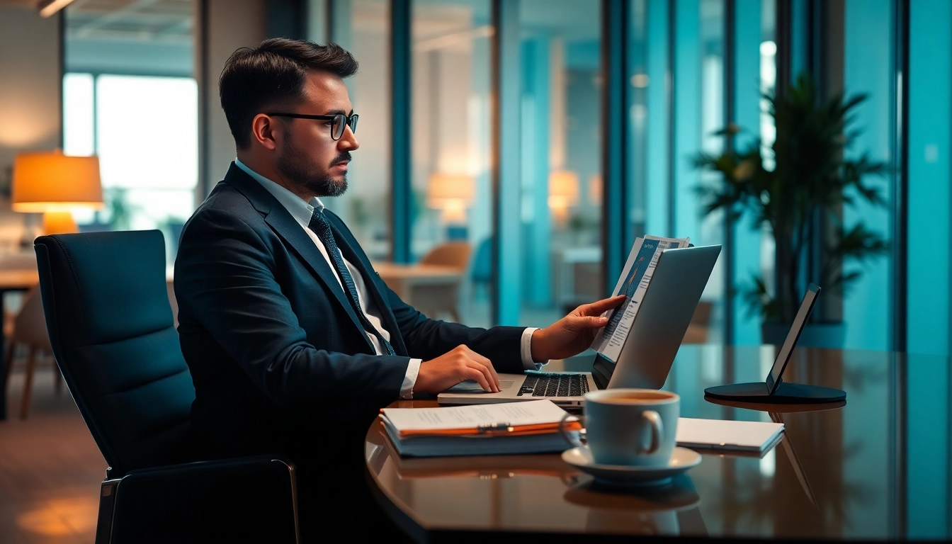 Headhunter Wolfsburg zeigt Professionalität im modernen Büro.