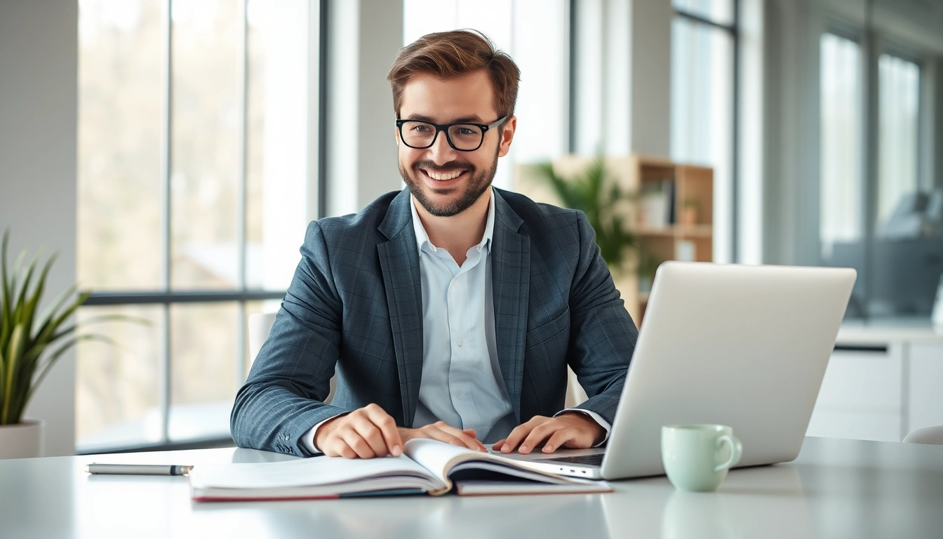 Headhunter Pflegekräfte rekrutiert qualifizierte Fachkräfte in einem modernen Büro.