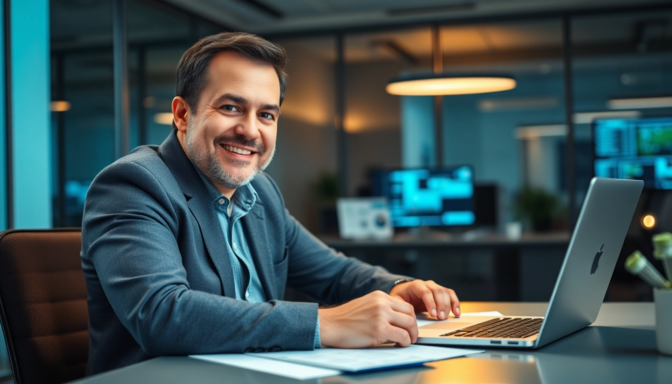 Headhunter IT im Büro, fokussiert auf die Rekrutierung qualifizierter IT-Kandidaten.