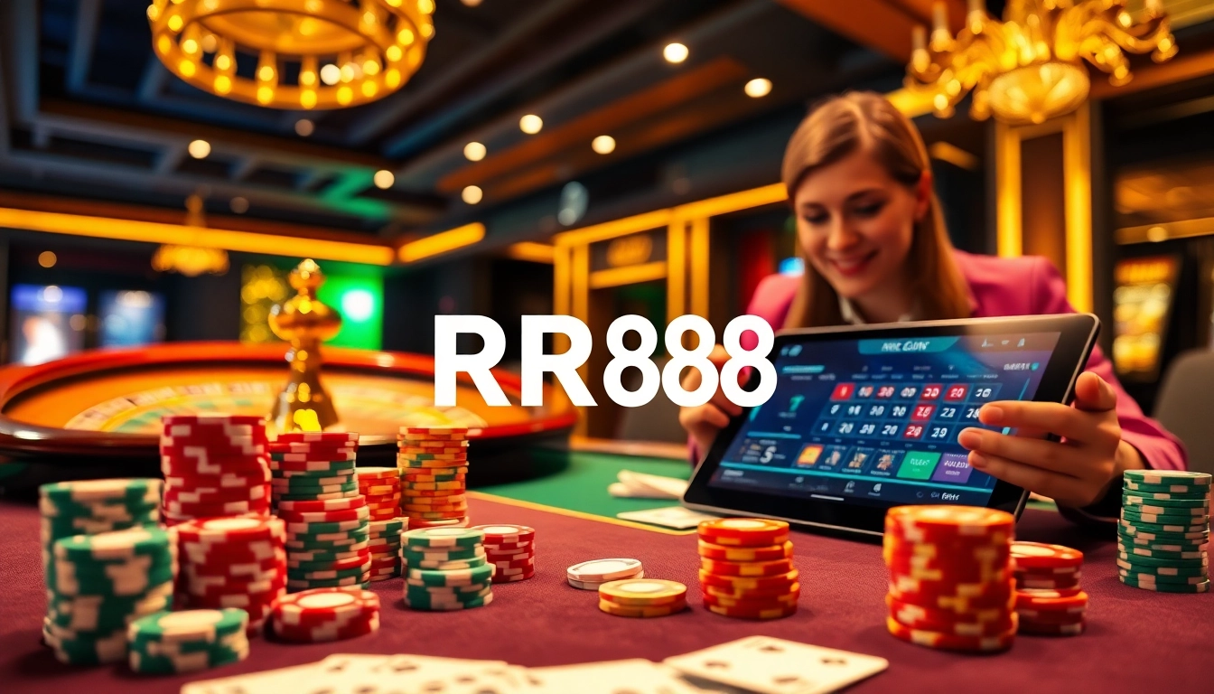 Experience the thrill of winning at RR88's sophisticated online casino with vibrant games and exciting rewards.