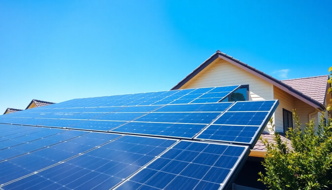 Installation einer Photovoltaikanlage Kaufen Wien auf einem modernen Wohnhaus mit klaren Ansichten.